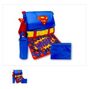 Superman Symbol 5-piece Diaper Bag Set